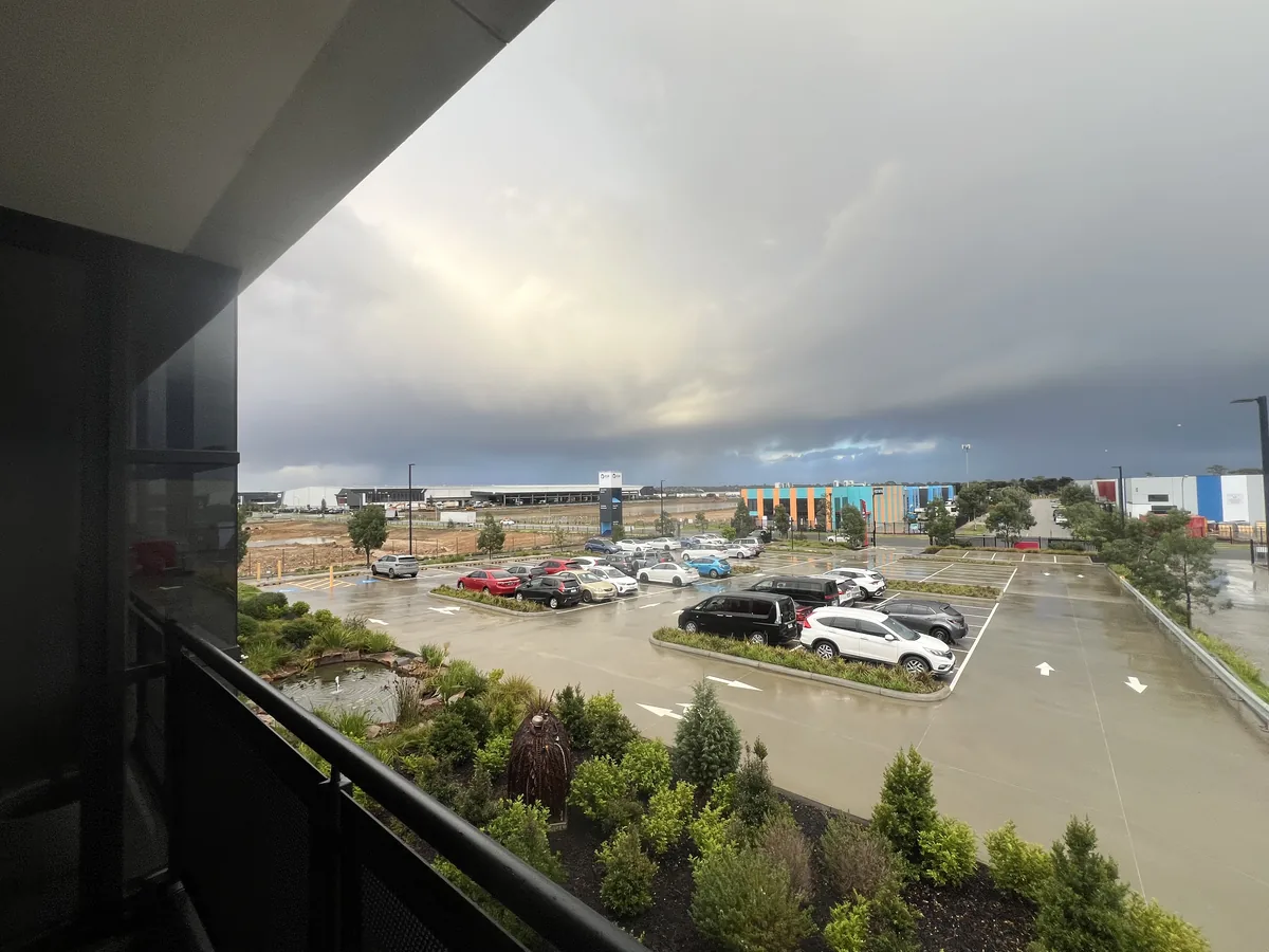 Car-park garden beds maintained at a Cranbourne West business park