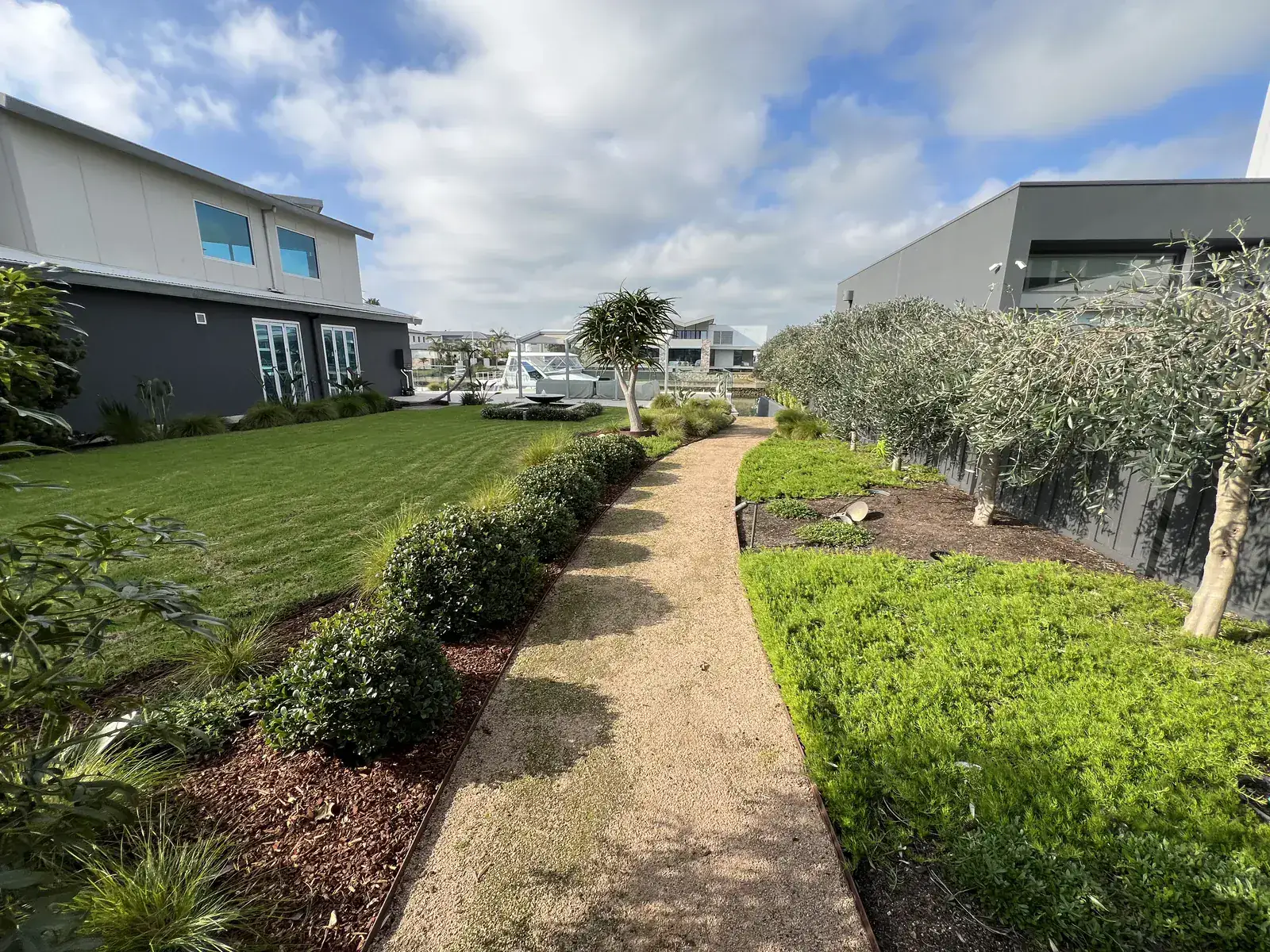 Holiday home garden maintenance at Safety Beach, kept guest ready between stays