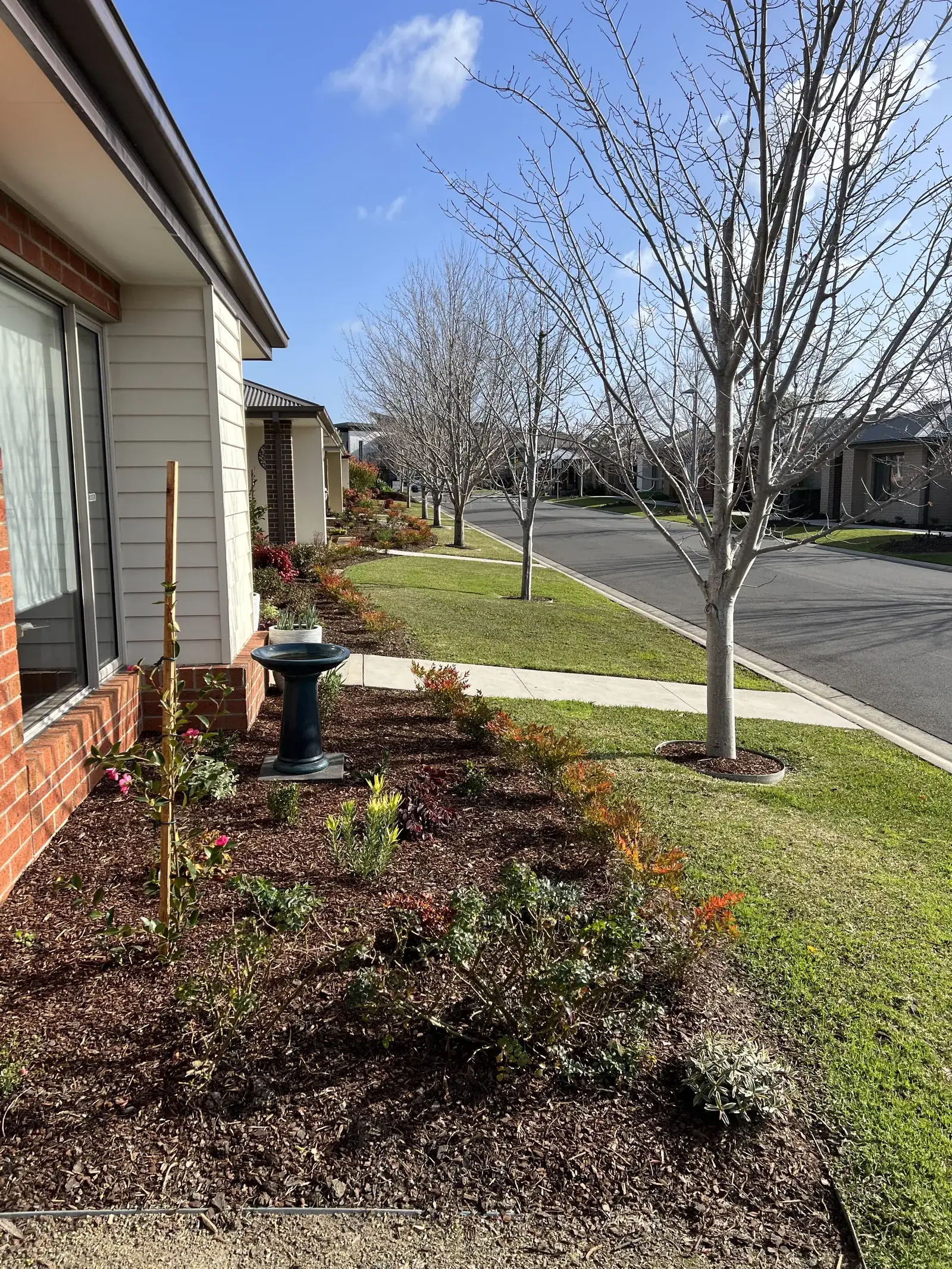 Institution grounds maintenance, tidy streets and resident gardens at a Clyde North community village